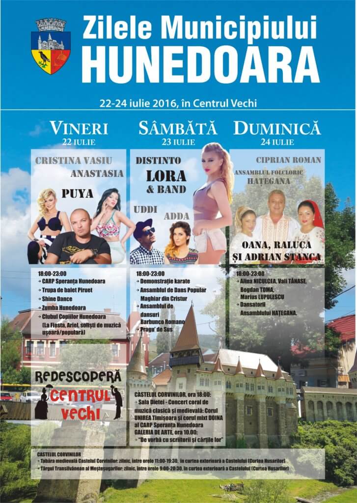 zilele municipiului hunedoara 2016