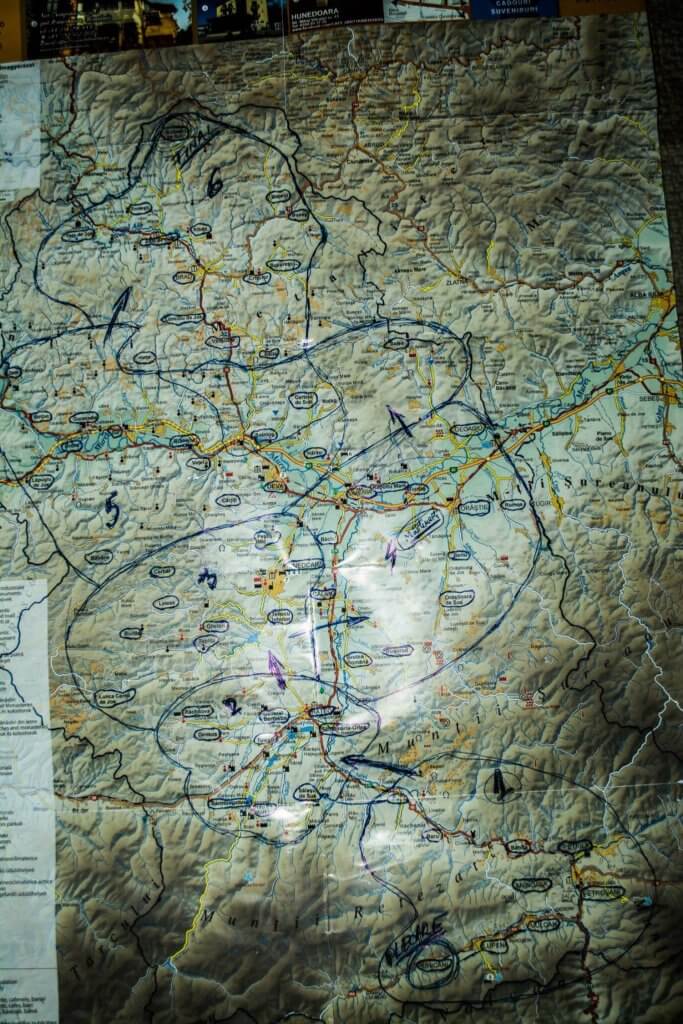 traseu ratacit prin hd